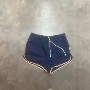 Vintage 70s men's blue Jantzen surfer shorts beach‎ vacation